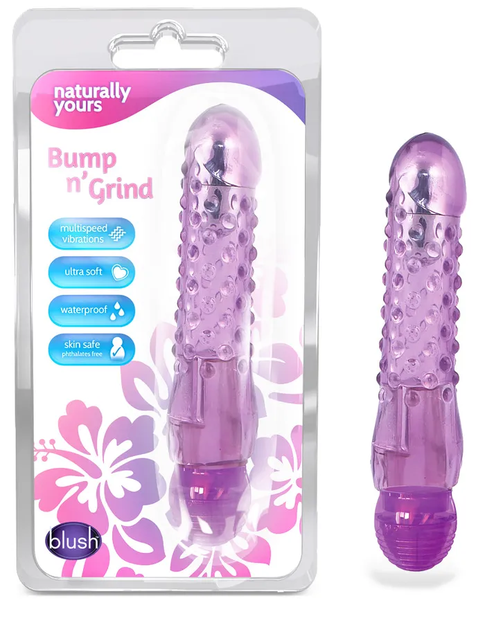 Vibrators Bump N Grind Purple Blush Novelties