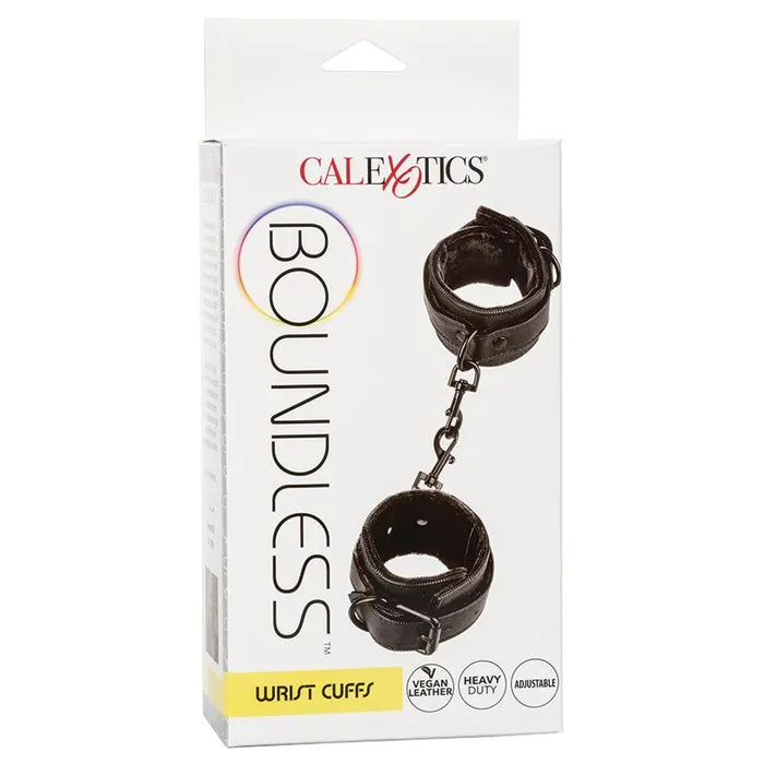 Cal Exotics Restraints Boundless Vegan Wrist Cuffs