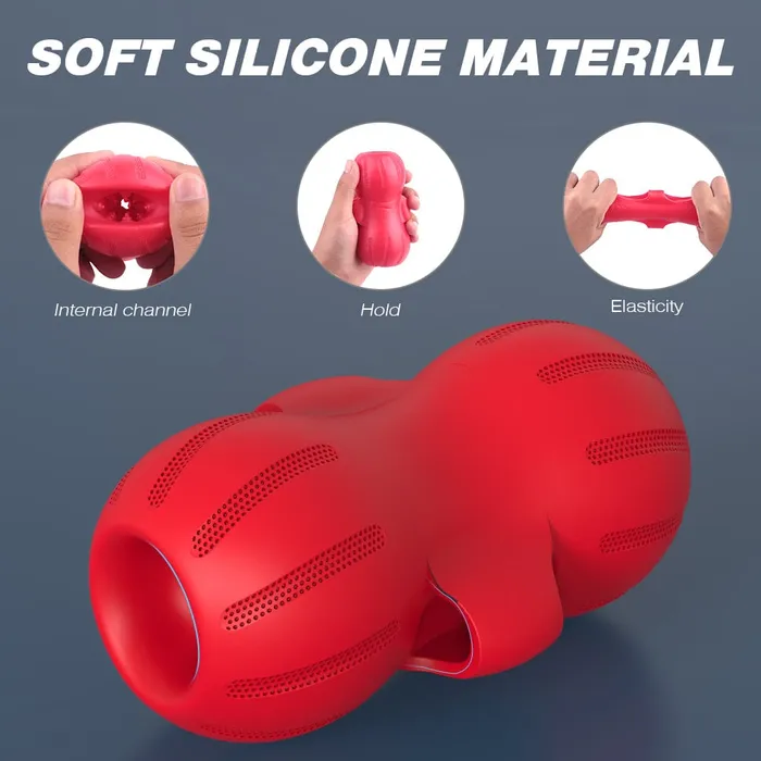Bello Male Vibrating Masturbator Rechargeable Premium Vibrations TooTimidcom Male Sex Toys