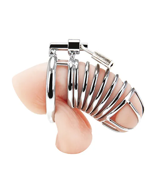 Blue Line Deluxe Chastity Cage Electric Eel Male Sex Toys