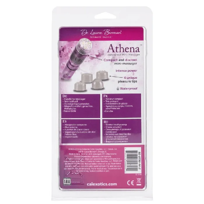 Female Sex Toys California Exotics Athena Pocket Clit Stimulator
