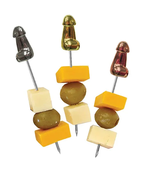 Glitterati Penis Hor Doeuvre Picks Set Of 6 Little Genie Male Sex Toys