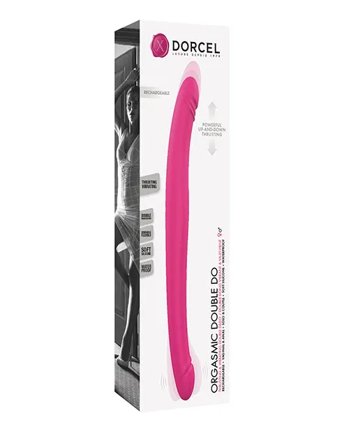 Lovely Planet Dorcel Orgasmic Double Do 165 Thrusting Dong Pink Vibrators