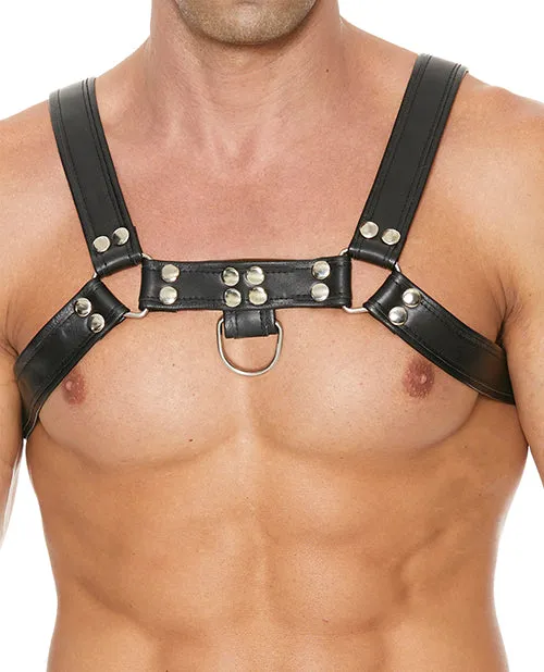 Shots Anal Shots Uomo Chest Bulldog Harness Smallmedium Black