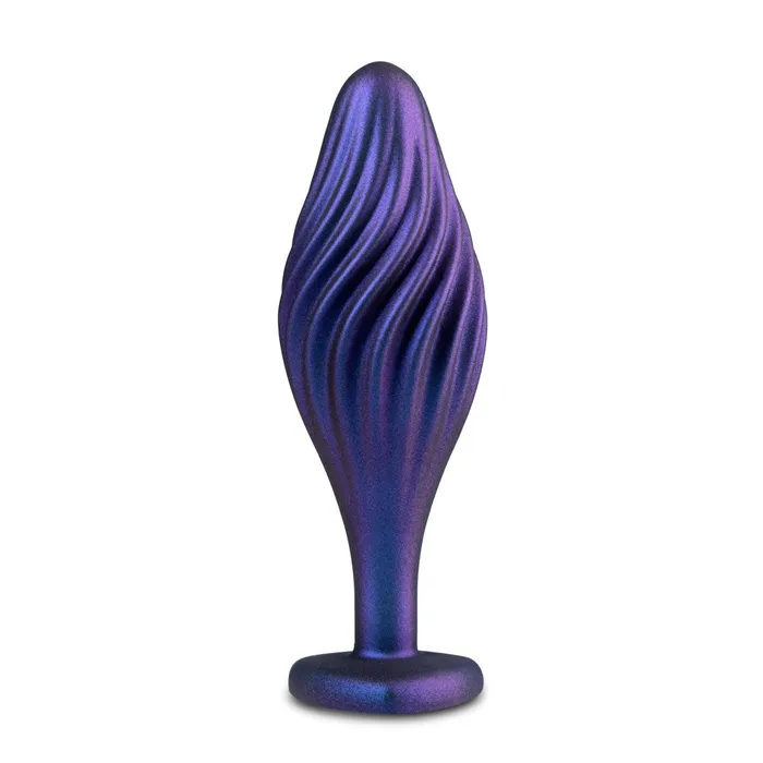 Anal Blush Anal Adventures Matrix By Blush Swirling Bling Sapphire 45Inch Anal Plug