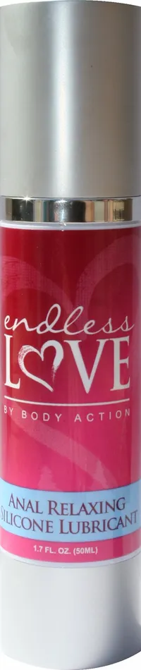 Anal Body Action Products Endless Love Anal Relaxing Silicone Lube 17 Oz