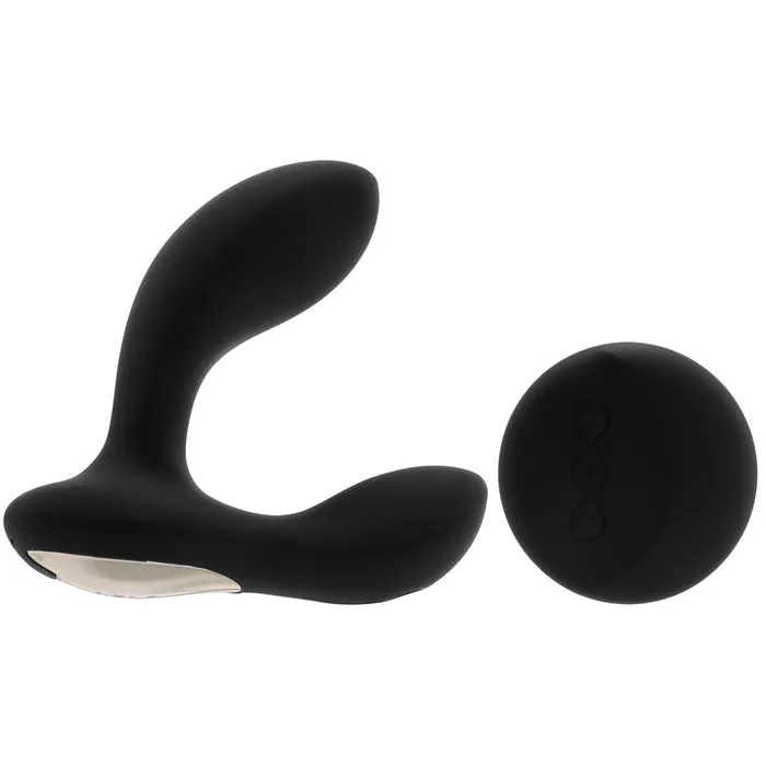Anal HUGO Remote Control Prostate Massager in Black Lelo