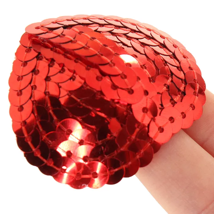 Anal Little Genie Nipple Couture Red Sequin Heart Covers Anal Little Genie Nipple Couture Red Sequin Heart Covers