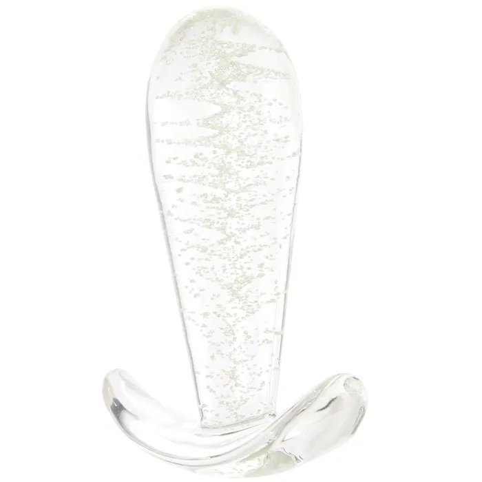 Anal XGen Whipsmart Glow In The Dark Glass Drop Butt Plug