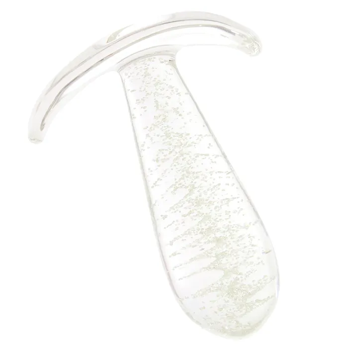 Anal XGen Whipsmart Glow In The Dark Glass Drop Butt Plug