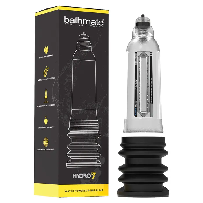 BATHMATE Bathmate Hydro7Crystal Clear Anal