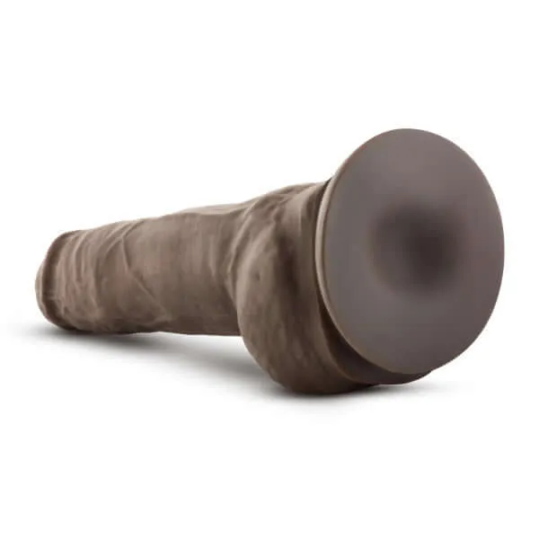 Blush Novelties Dildos Au Naturel Big Boy Chocolate Brown Dildo from Blush Novelties