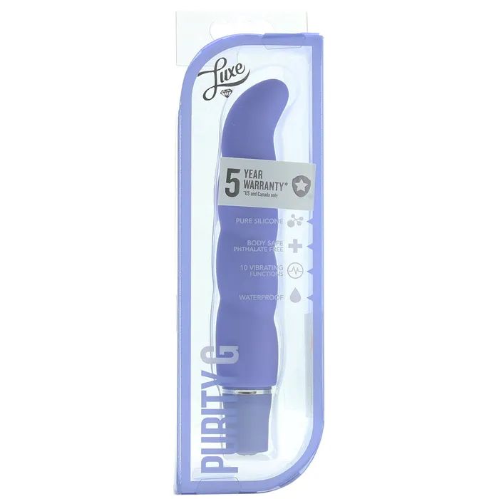 Blush Vibrators Luxe Purity G Vibe in Periwinkle Blush Vibrators Luxe Purity G Vibe in Periwinkle