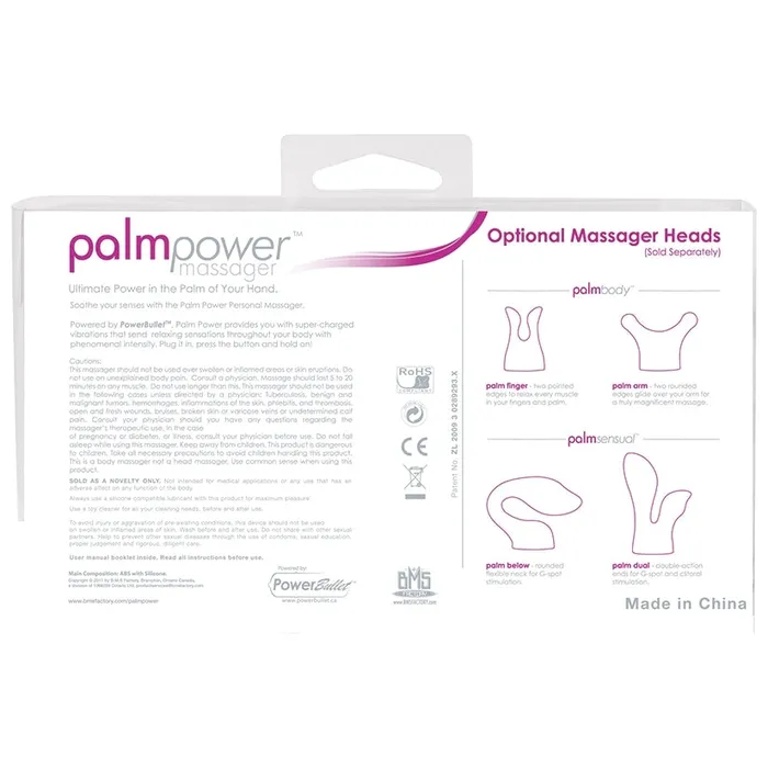 BMS PalmPower Massager Female Sex Toys