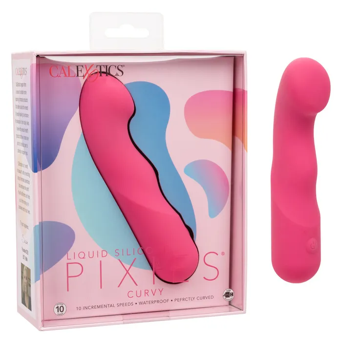 CAL EXOTICS Female Sex Toys Liquid Silicone Pixies Curvy