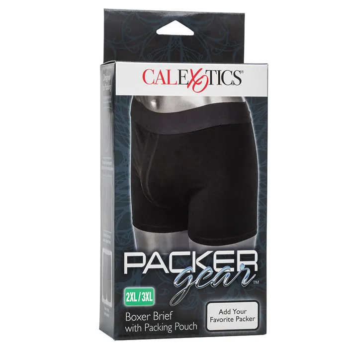 CAL EXOTICS Female Sex Toys Packer Gear Boxer Brief with Packing Pouch 2XL3XL CAL EXOTICS Female Sex Toys Packer Gear Boxer Brief with Packing Pouch 2XL3XL