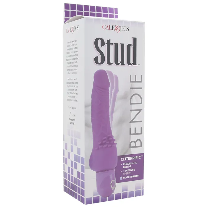 CalExotics Bendie Power Stud Cliterrific Vibe in Purple Vibrators CalExotics Bendie Power Stud Cliterrific Vibe in Purple Vibrators