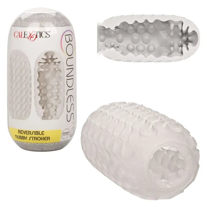 California Exotic Novelties Male Sex Toys California Exotic Novelties Boundless Reversible Nubby Stroker Realistic Masturbation Sleeve California Exotic Novelties Male Sex Toys California Exotic Novelties Boundless Reversible Nubby Stroker Realistic Masturbation Sleeve