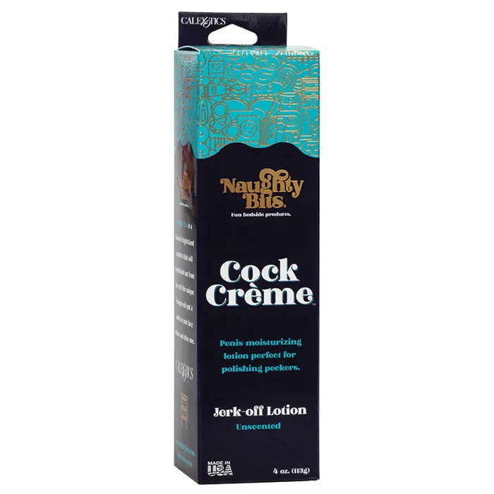 Dildos CAL EXOTICS Naughty Bits Cock Crme JerkOff Lotion 4oz