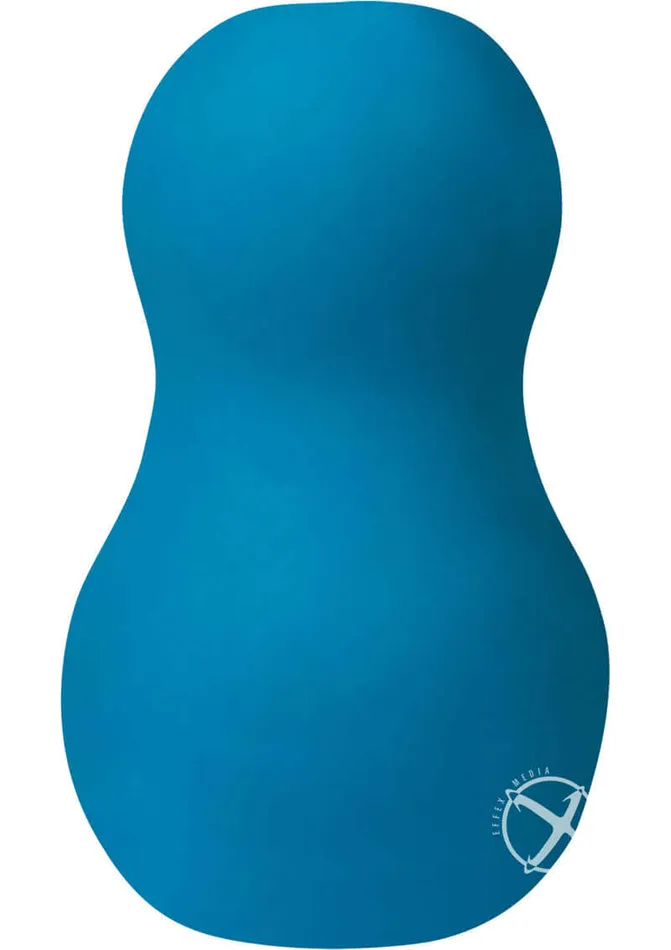 Doc Johnson Enterprises Male Sex Toys Mood Exciter Blue DualEntrance ULTRASKYN Stroker