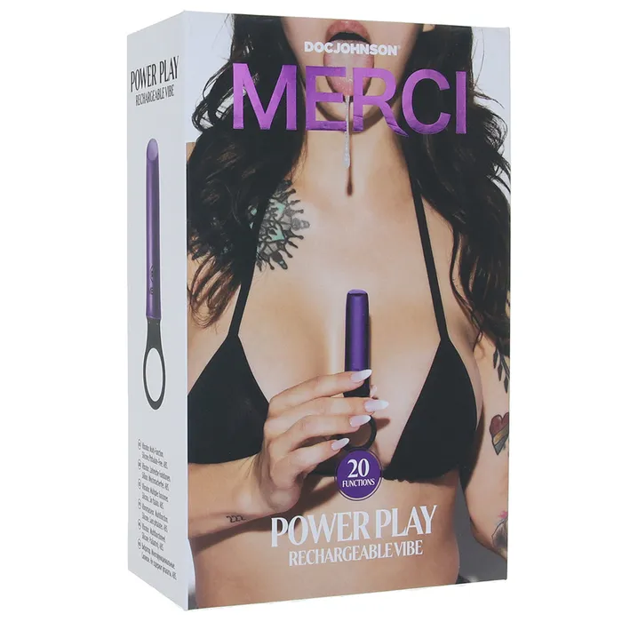 Doc Johnson Vibrators Merci Power Play Vibe