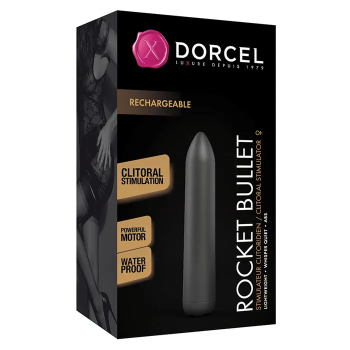 DORCEL Vibrators Dorcel Rocket BulletNoir Metallise
