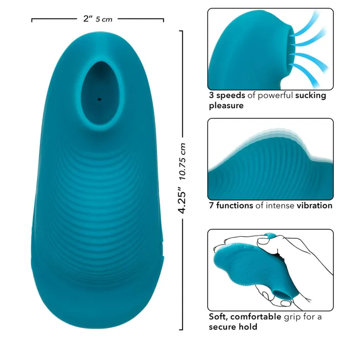 Envy Handheld Suction Massager Ultimate Pleasure with Suction Vibration California Exotic Novelties Female Sex Toys