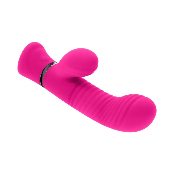 Evolved Novelties Next Wave Dual Vibrator Curved Wavy Grooves with 10 Vibrating Speeds Patterns Female Sex Toys