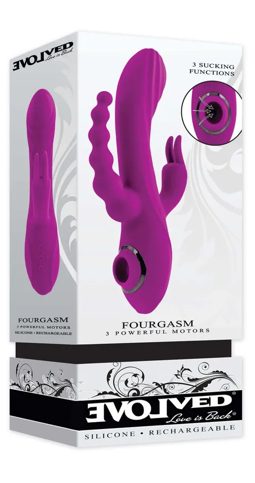 Evolved Novelties Vibrators Experience Intense Pleasure with the Evolved Fourgasm Rabbit Style Vibrator Evolved Novelties Vibrators Experience Intense Pleasure with the Evolved Fourgasm Rabbit Style Vibrator