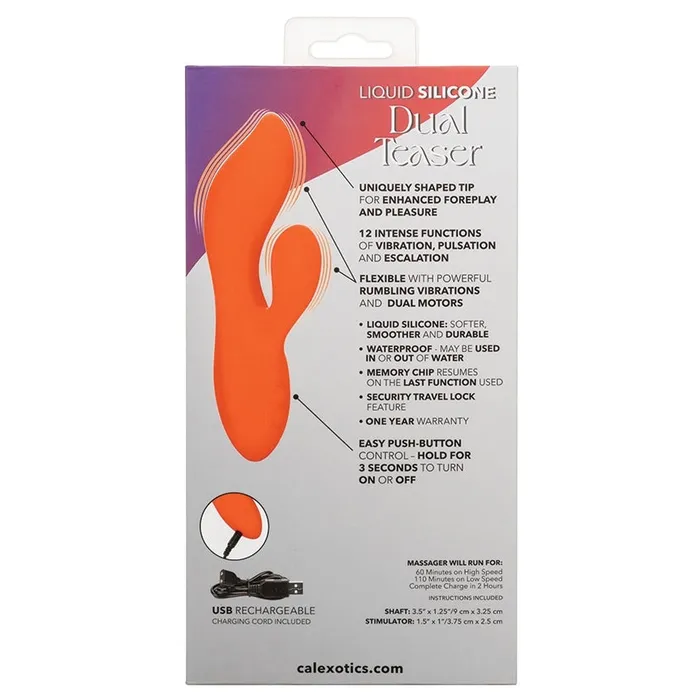 Female Sex Toys CAL EXOTICS Stella Liquid SiliconeDual Teaser