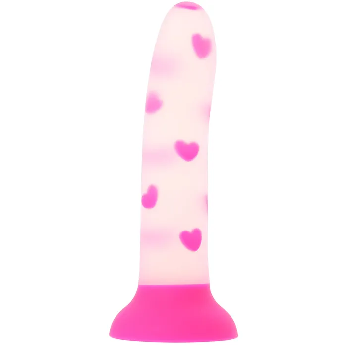 Glow Stick Heart Glow in the Dark Dildo CalExotics Dildos