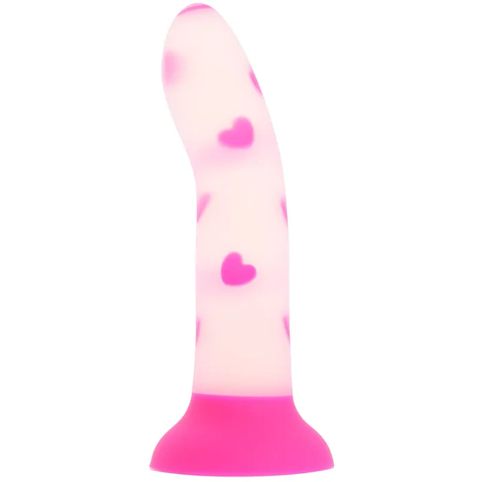 Glow Stick Heart Glow in the Dark Dildo CalExotics Dildos