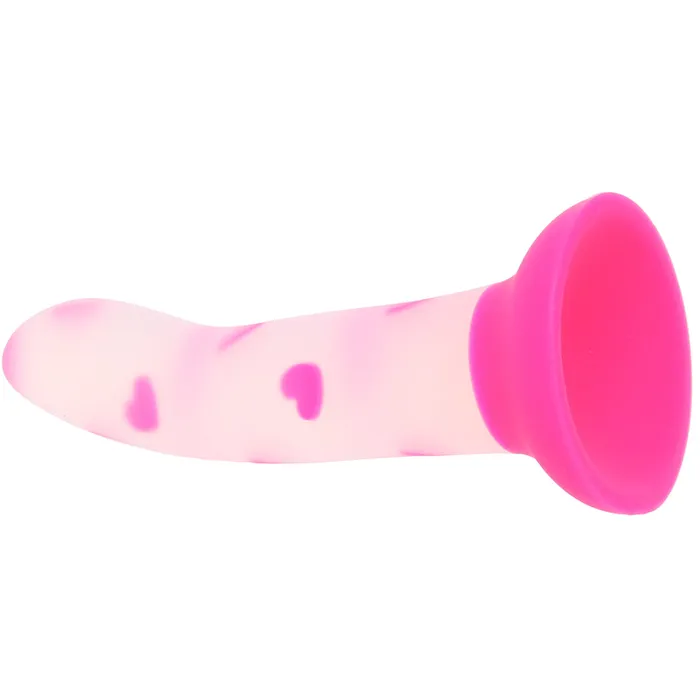 Glow Stick Heart Glow in the Dark Dildo CalExotics Dildos