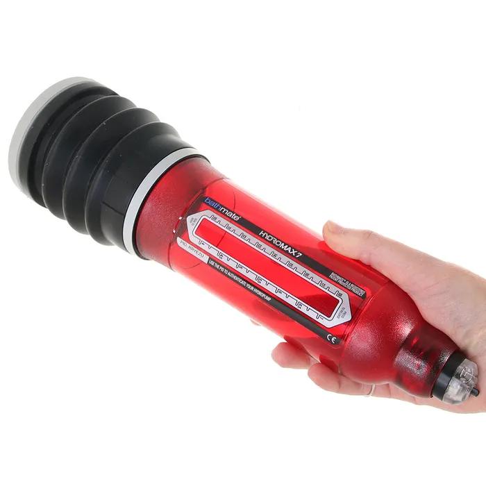 Hydromax7 Penis Pump in Red bathmate Male Sex Toys Hydromax7 Penis Pump in Red bathmate Male Sex Toys