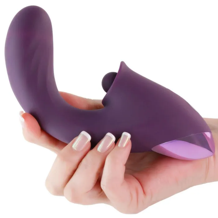 Inya Caprice Purple Thrusting Percussive Vibrations for GSpot Clitoral Stimulation NS Novelties Vibrators