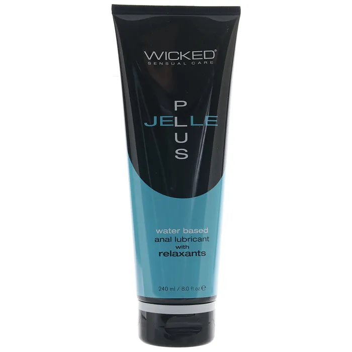Jelle Plus Water Based Anal Lube in 8oz240ml Wicked Sensual Care Anal