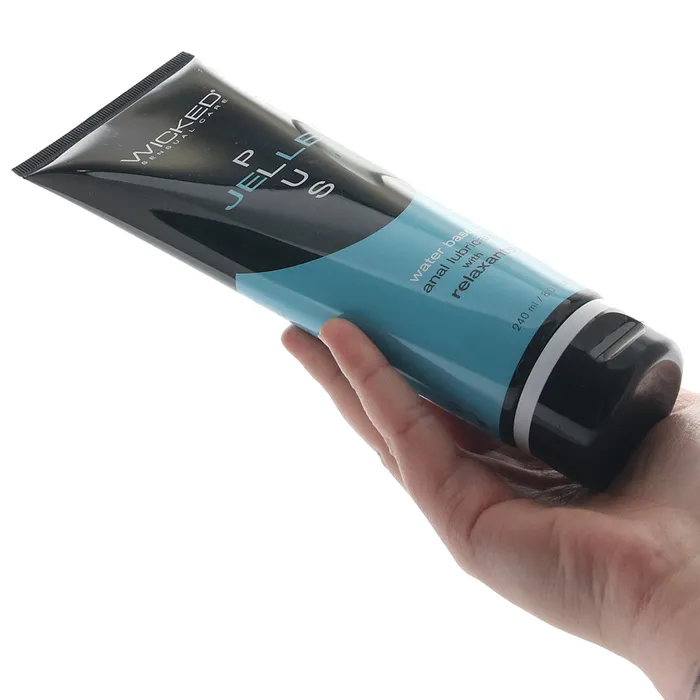 Jelle Plus Water Based Anal Lube in 8oz240ml Wicked Sensual Care Anal