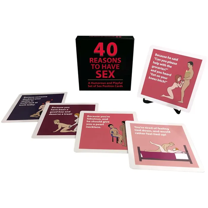 Kheper Games 40 Reasons To Have Sex Card Game Couples