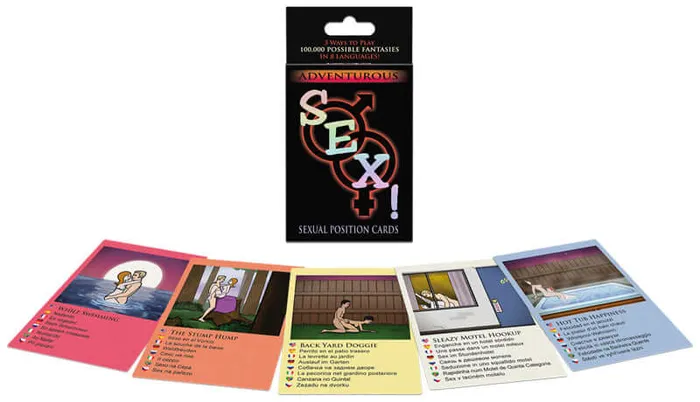 Kheper Games Adventurous Sex Card Game Couples