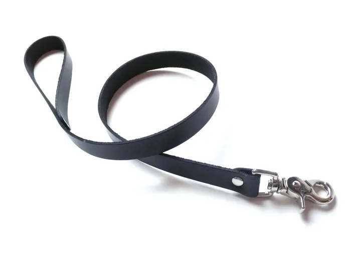 Kink Labs Restraints Kink Lab Leash Genuine Leather with ClawLike Spring Hook