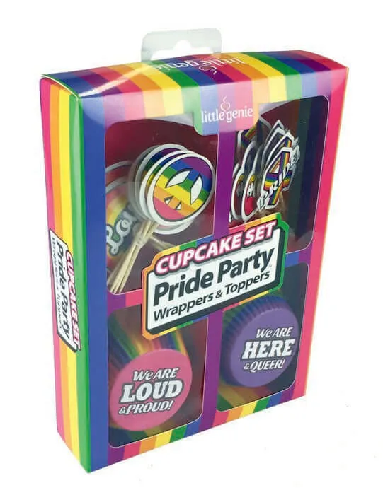 Little Genie Anal CUPCAKE SET PRIDE