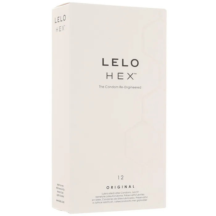 Male Sex Toys Lelo Hex Original Condoms 12Pack Lelo