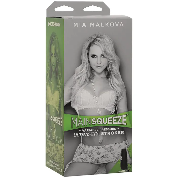 Male Sex Toys Main Squeeze Mia Malkova Stroker PussyVanilla Doc Johnson