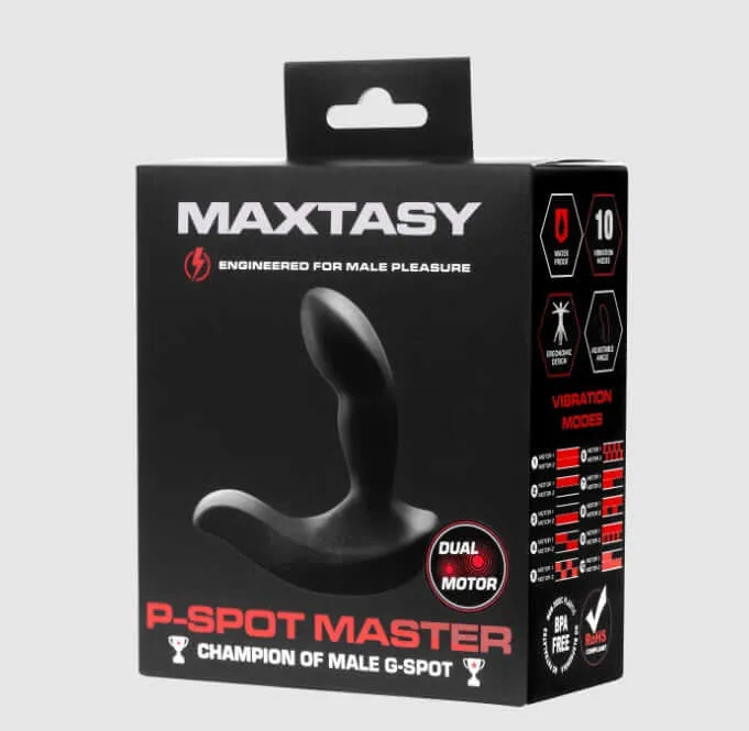 Male Sex Toys Maxtasy MAXTASY PSpot Master Dual Motor Prostate Massager with Bendable Shaft Male Sex Toys Maxtasy MAXTASY PSpot Master Dual Motor Prostate Massager with Bendable Shaft