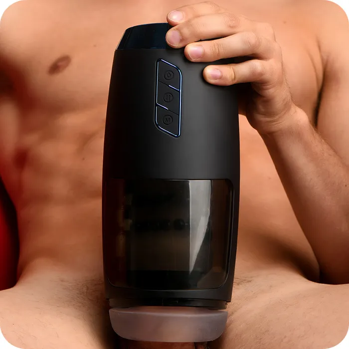 Male Sex Toys XR Brands Love Botz Auto Milker Slider Stroking Masturbator Male Sex Toys XR Brands Love Botz Auto Milker Slider Stroking Masturbator