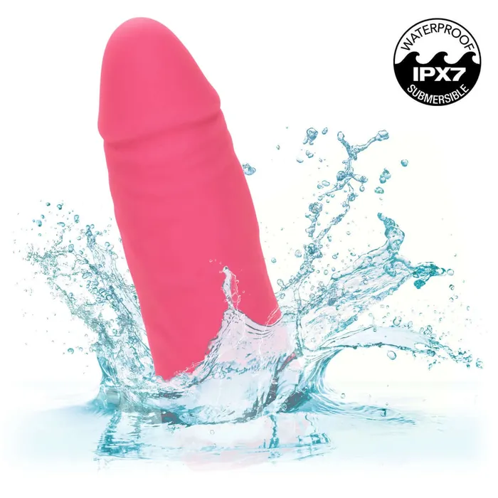 Mini Vibrating Studs Pink Compact Liquid Silicone Vibe 425 Inches Waterproof California Exotic Novelties Vibrators