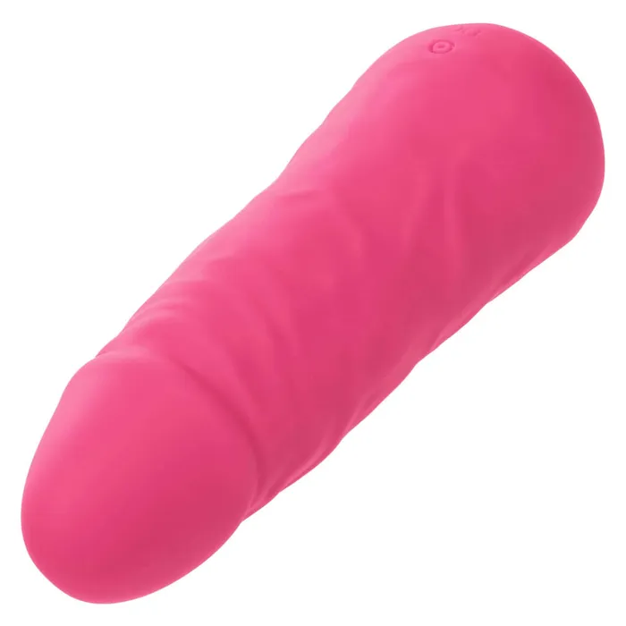 Mini Vibrating Studs Pink Compact Liquid Silicone Vibe 425 Inches Waterproof California Exotic Novelties Vibrators