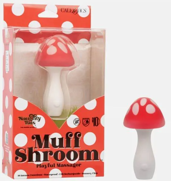 Naughty Bits Muff Shroom Playful Massager California Exotic Novelties Female Sex Toys Naughty Bits Muff Shroom Playful Massager California Exotic Novelties Female Sex Toys