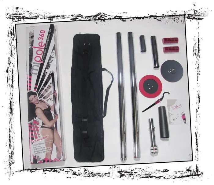 Peekaboo Mipole Spinning Professional Dance Pole Peekaboo Vibrators
