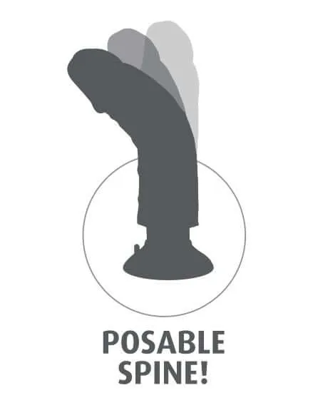 Pipedream Products Dildos King Cock 7 inches Cock Real Deal RD Tan Vibrator